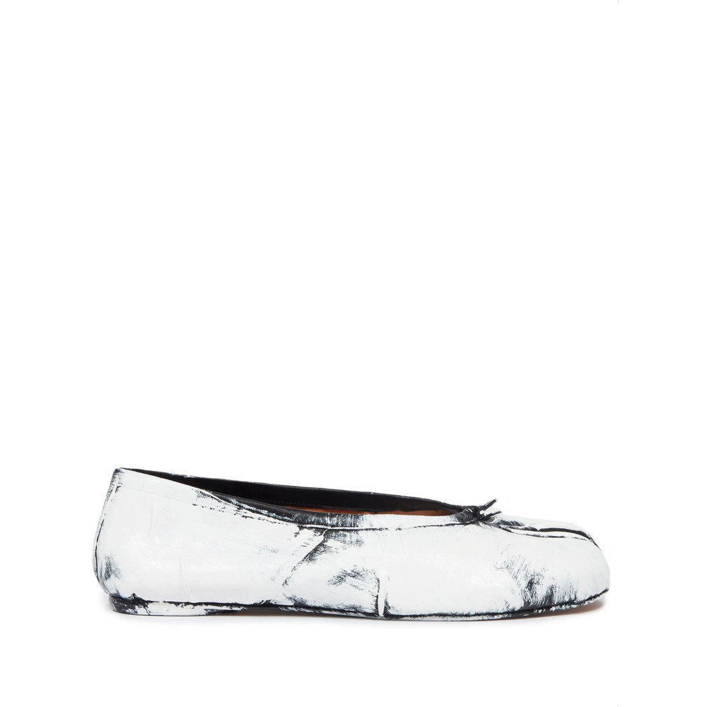 Maison Margiela Tabi New Leather Ballet Flats