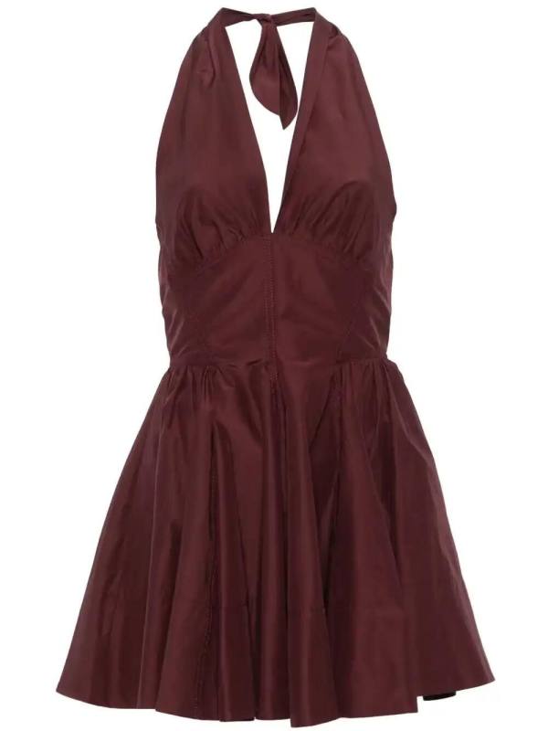 poplin mini dress