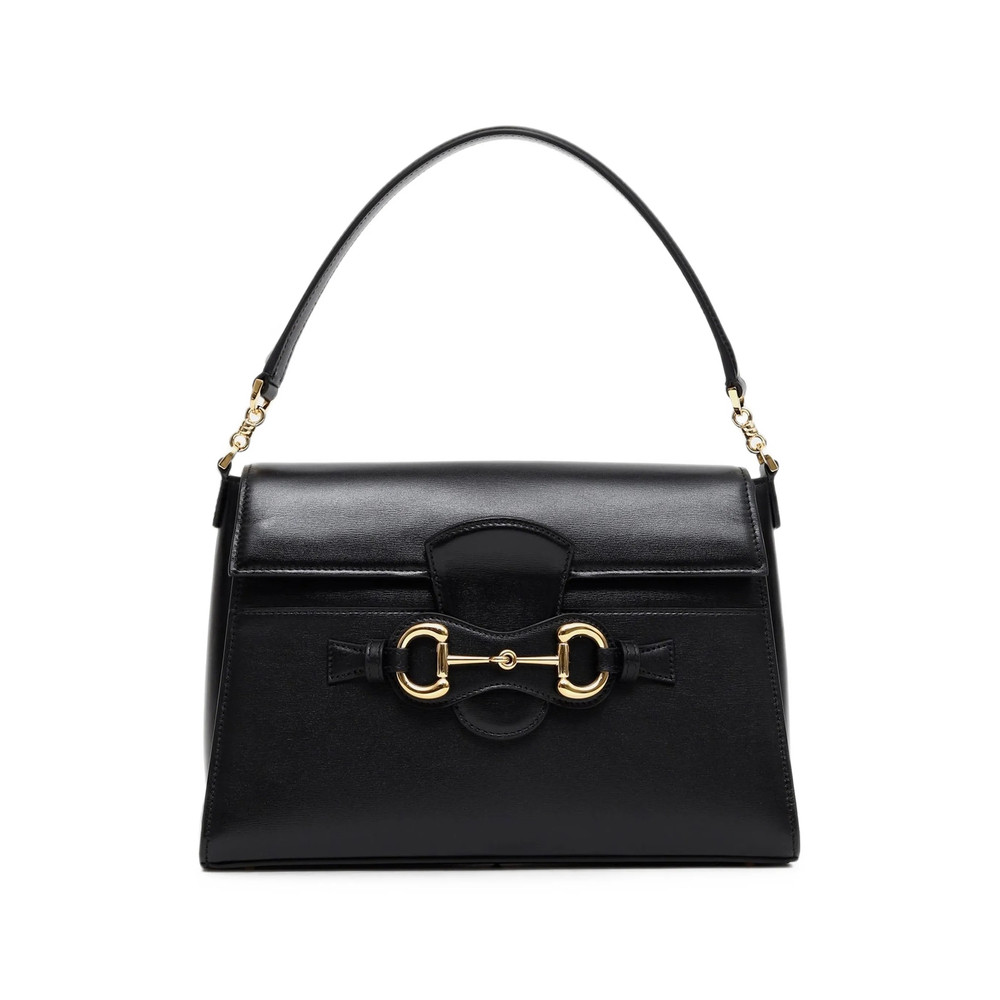 Gucci Medium Horsebit Leather Tote Bag