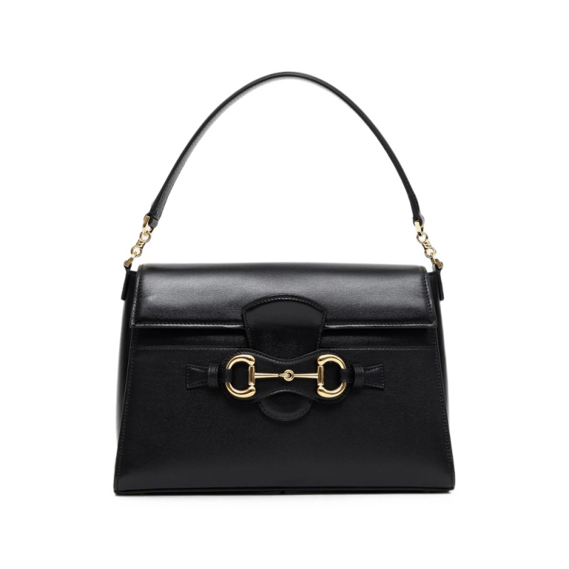 Gucci Medium Horsebit Leather Tote Bag