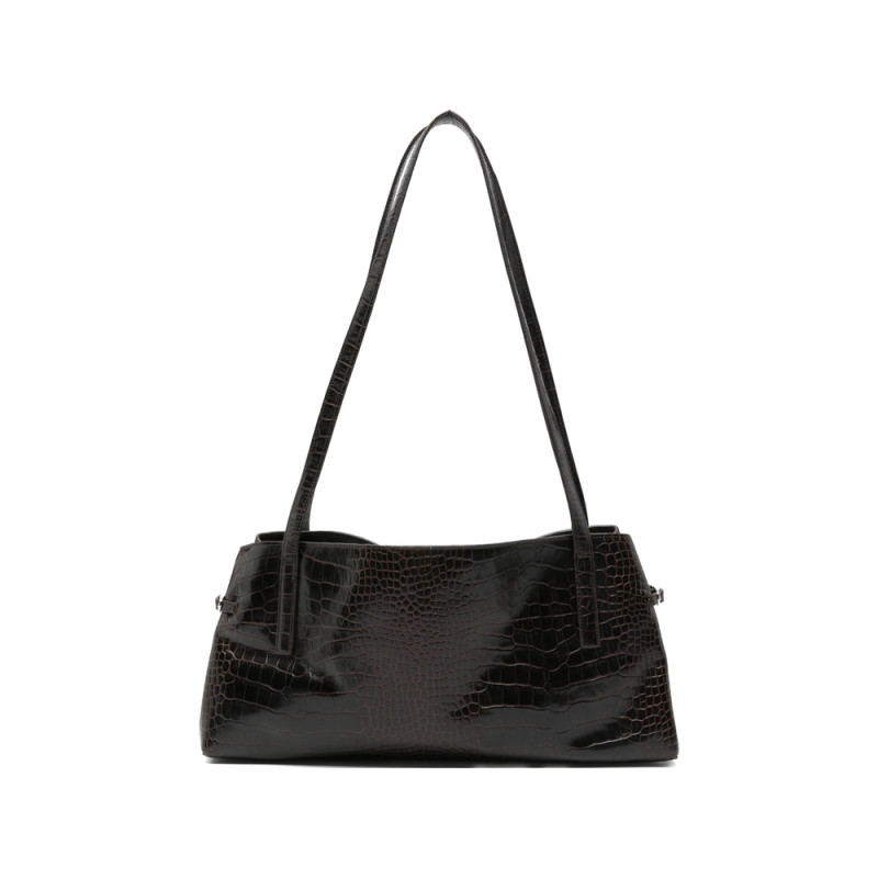 Vagabond Mini Cannes Croc-effect Leather Shoulder Bag