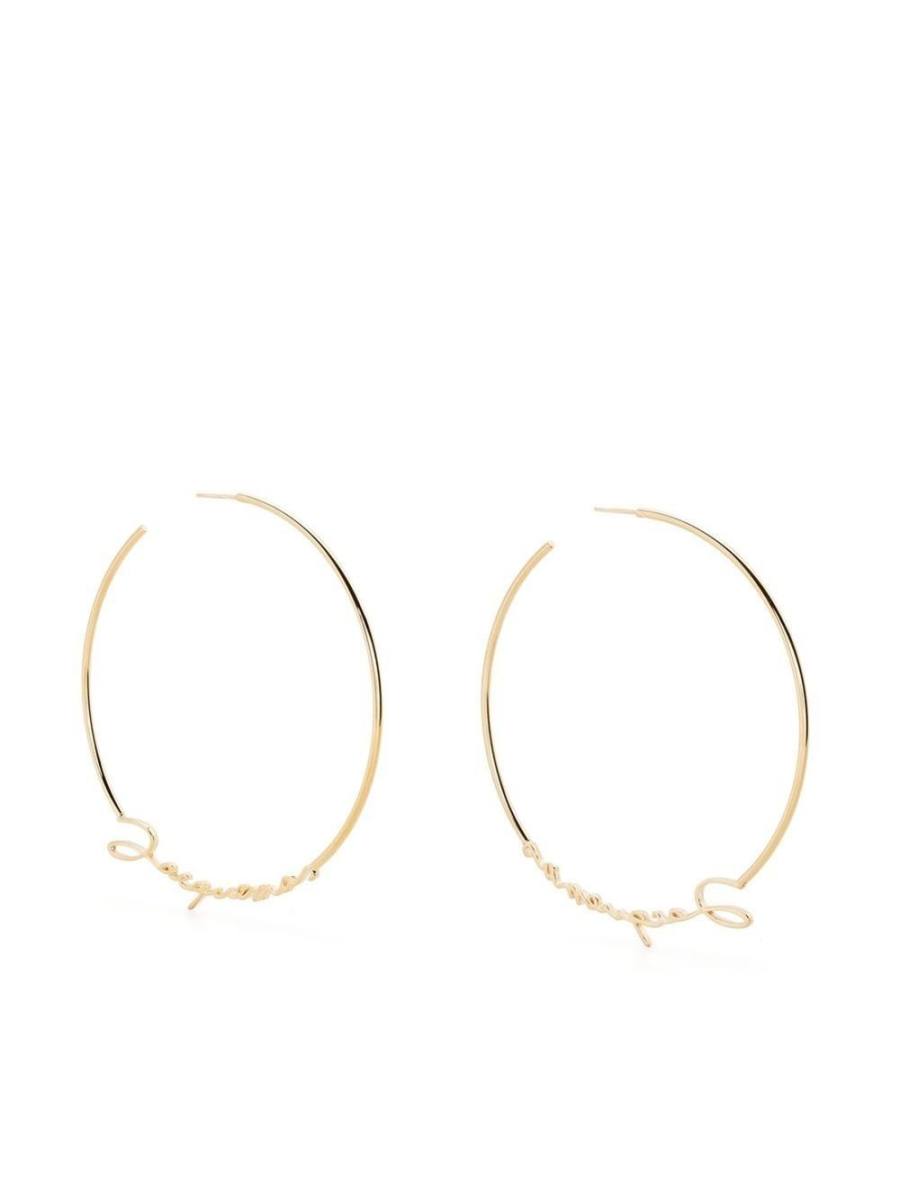 Les Creoles Jacquemus hoop earrings