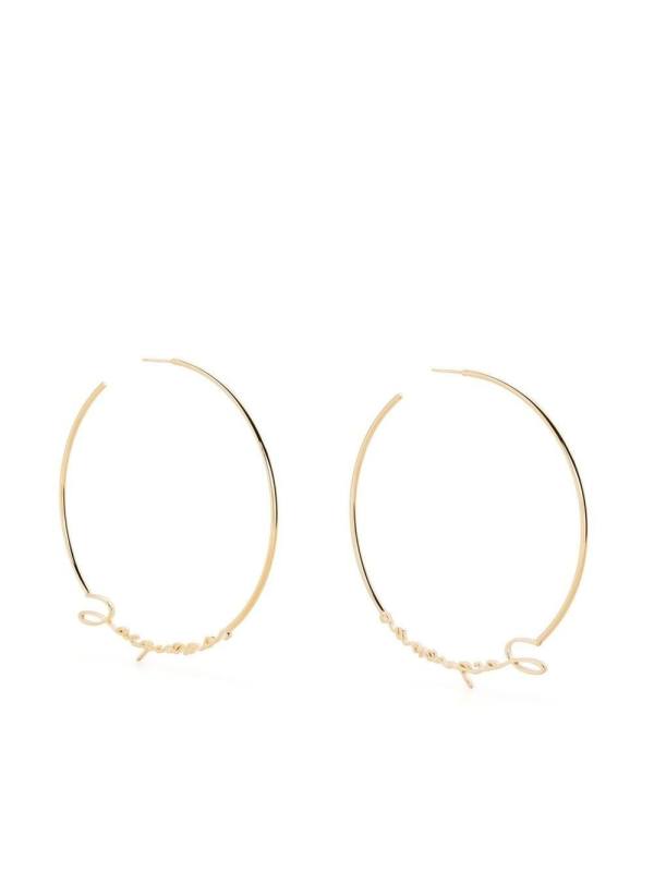 Les Creoles Jacquemus hoop earrings
