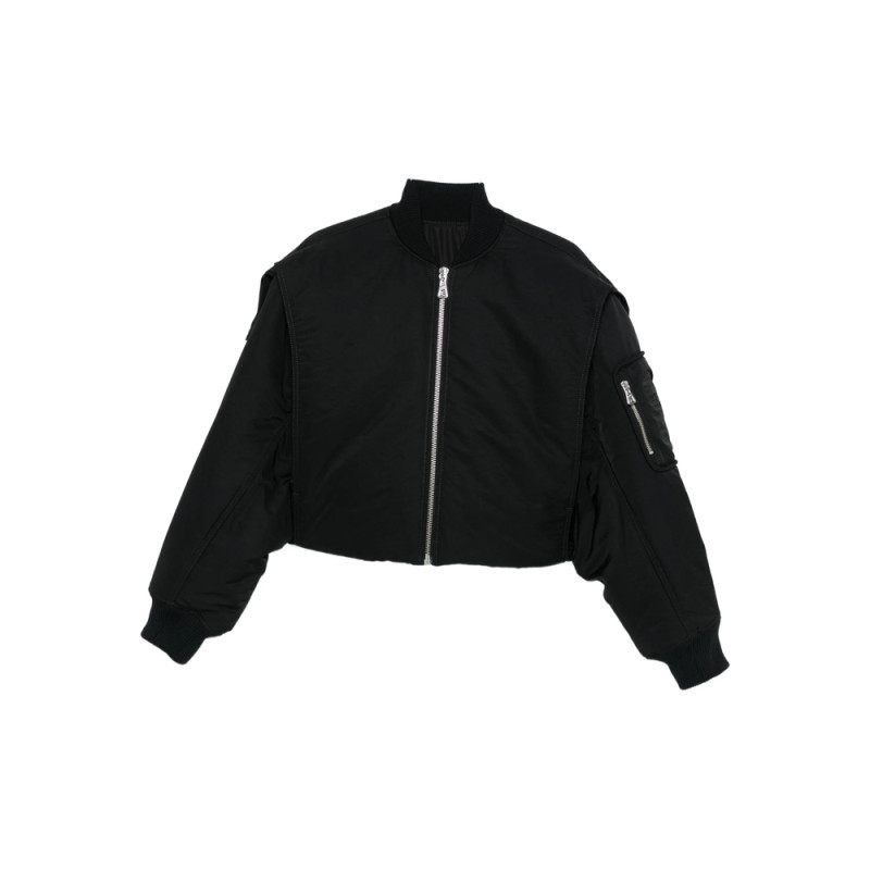 Jean Paul Gaultier Zip-fastening Cropped Bomber Jacket