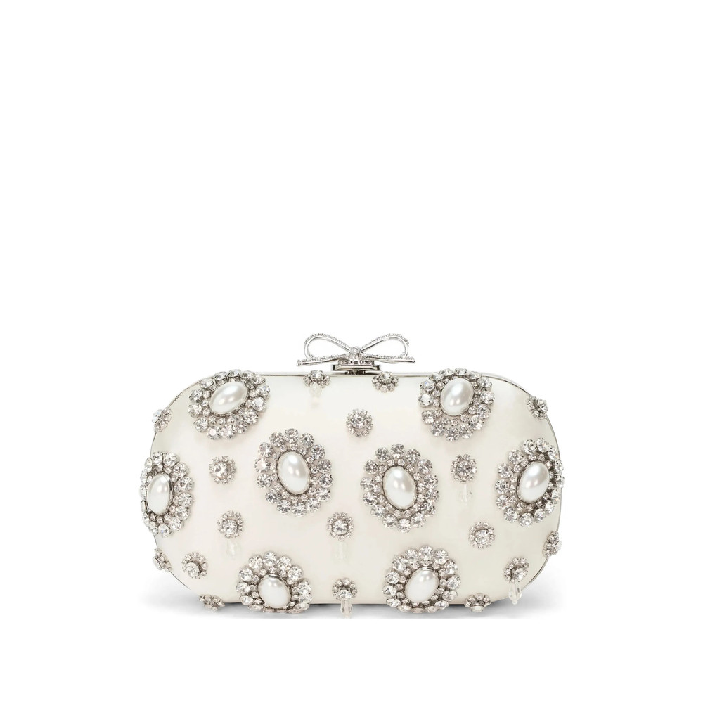 Self-portrait Embellished Clutch Bag