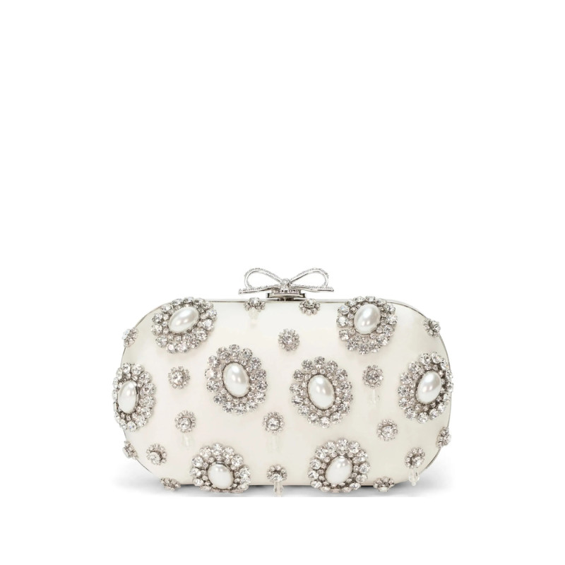 Self-portrait Embellished Clutch Bag