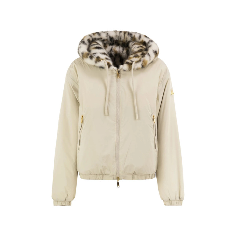 Moose Knuckles Eaton Bunny Reversible Hooded Jacket