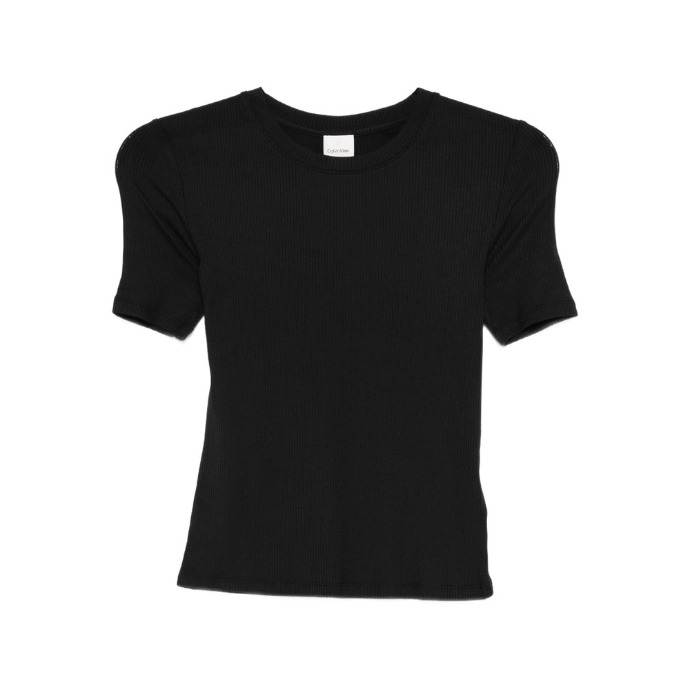Calvin Klein Ribbed Short-sleeve T-shirt