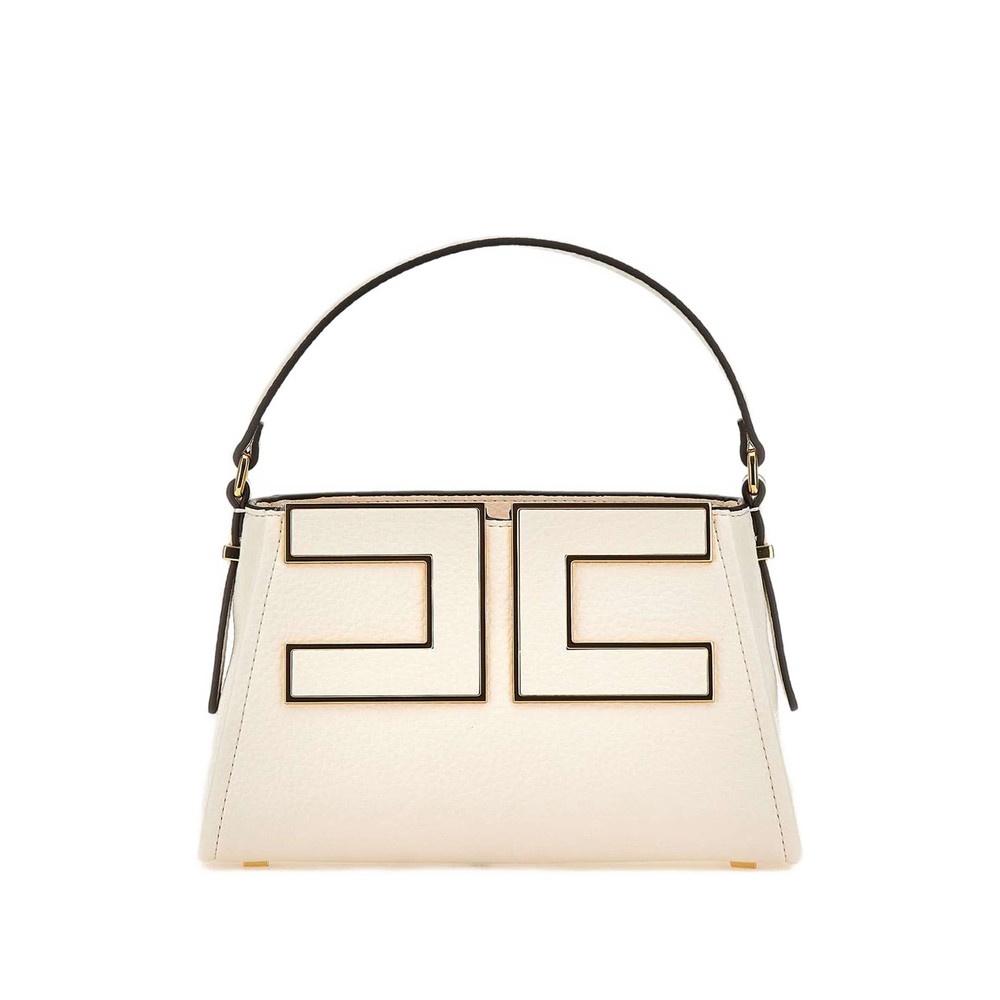 Elisabetta Franchi Small Logo-plaque Top-handle Tote Bag