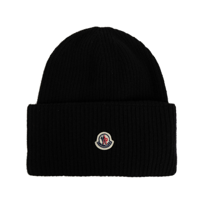 Moncler Logo Patch Beanie