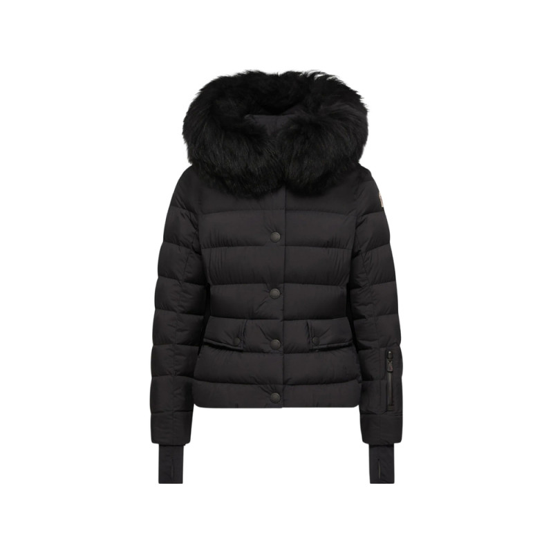 Moncler Grenoble Faux-fur Trim Quilted Jacket