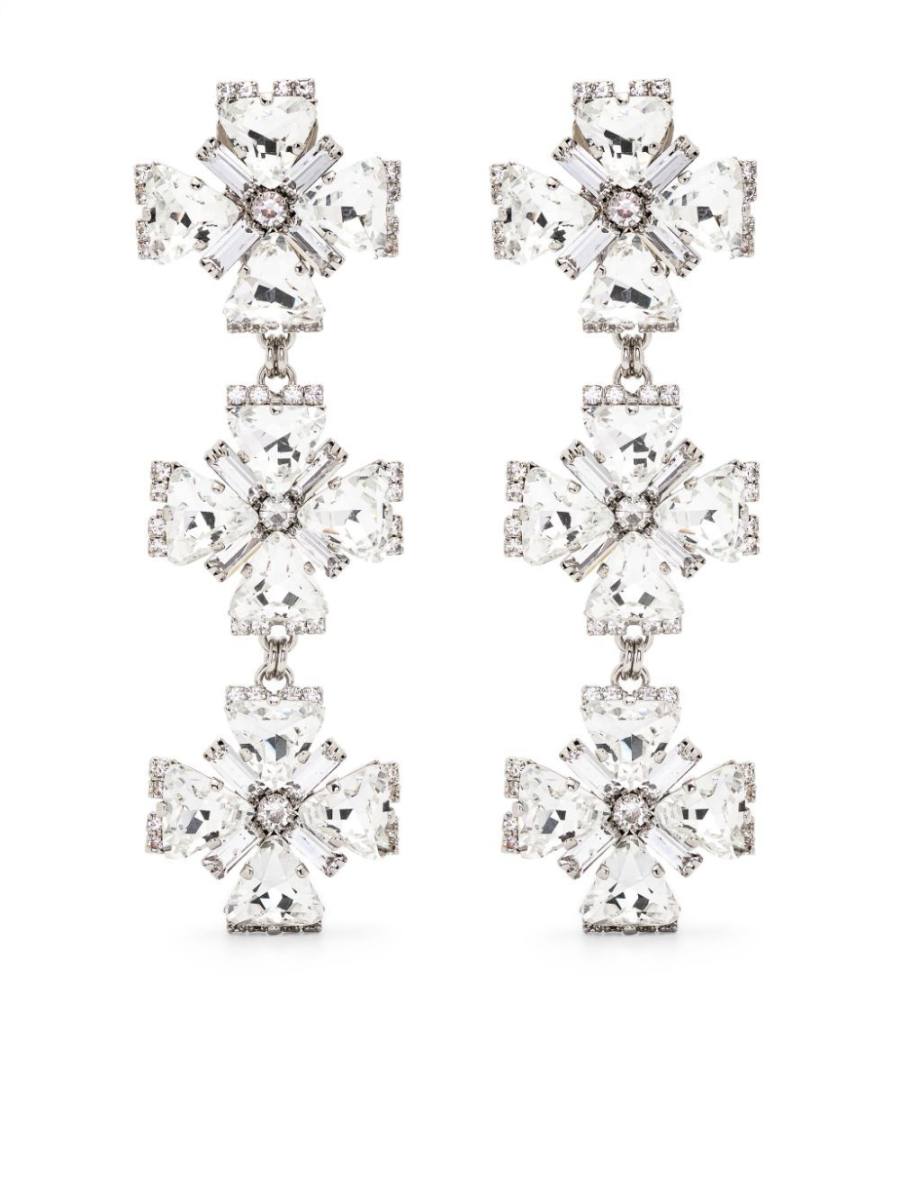 crystal drop earrings