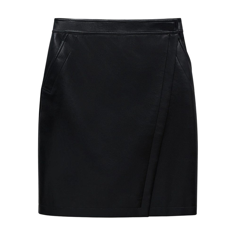 Anine Bing Alanis Wrap Mini Skirt