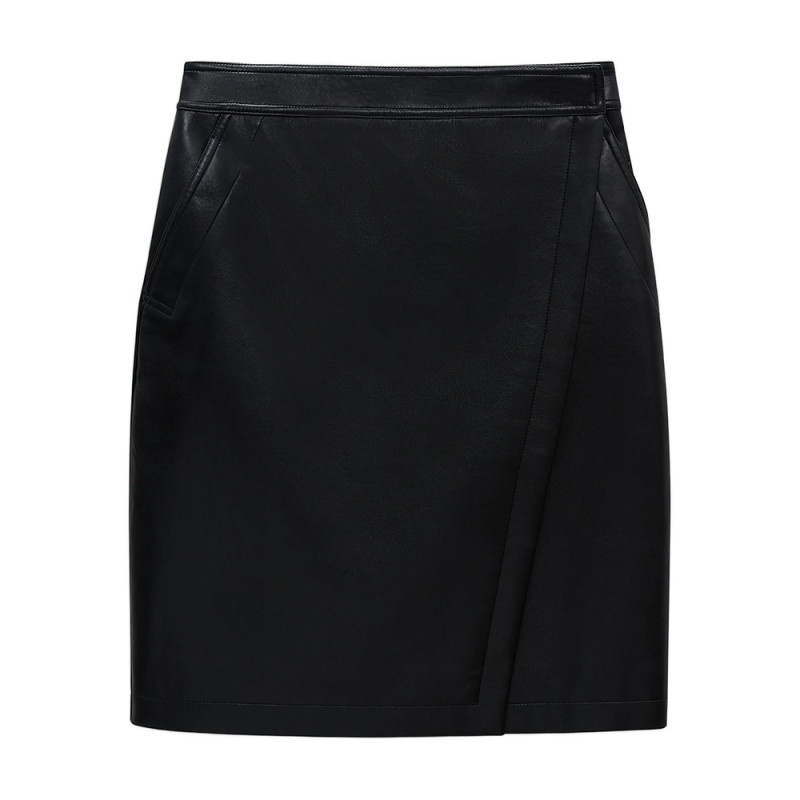 Anine Bing Alanis Wrap Mini Skirt