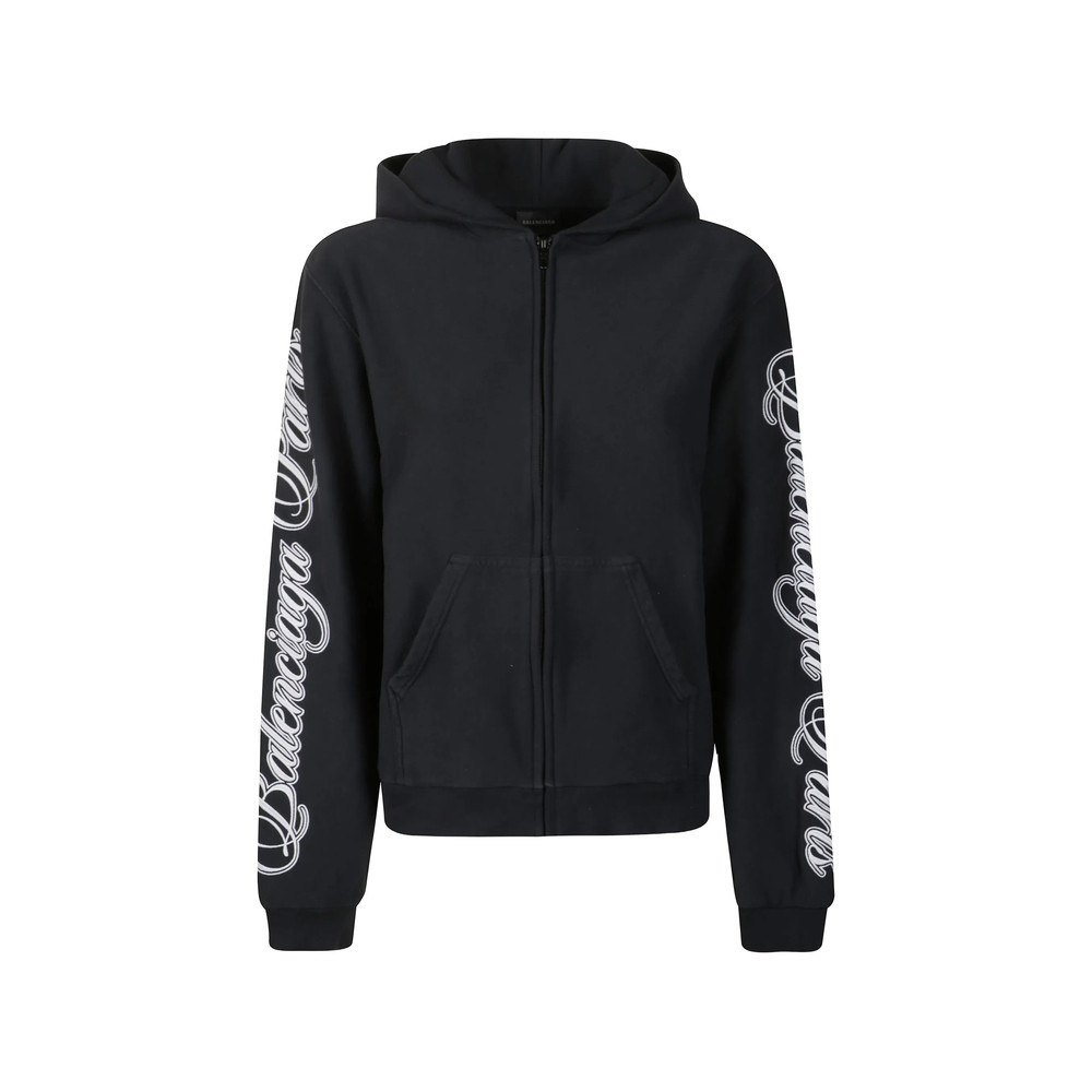 Balenciaga Zip Cotton Knitwear