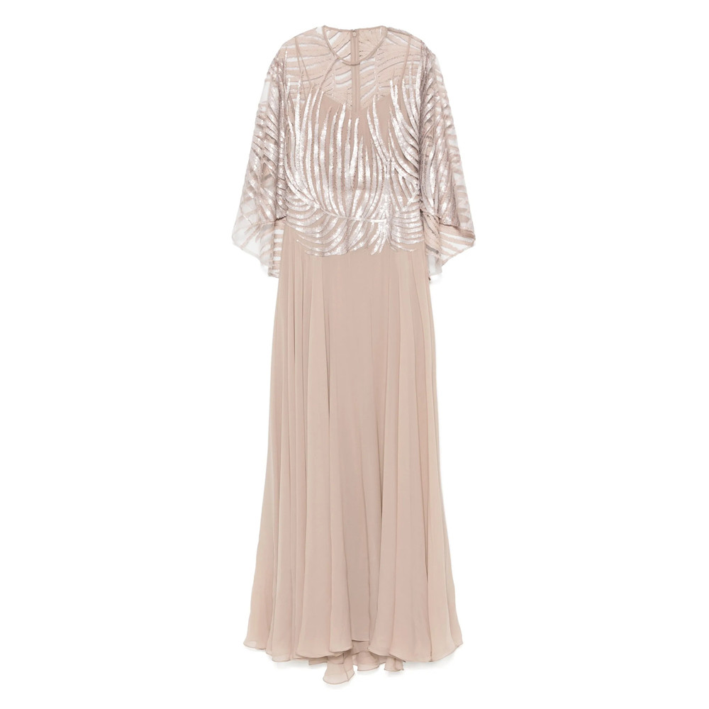 Elie Saab Embroidered Maxi Dress