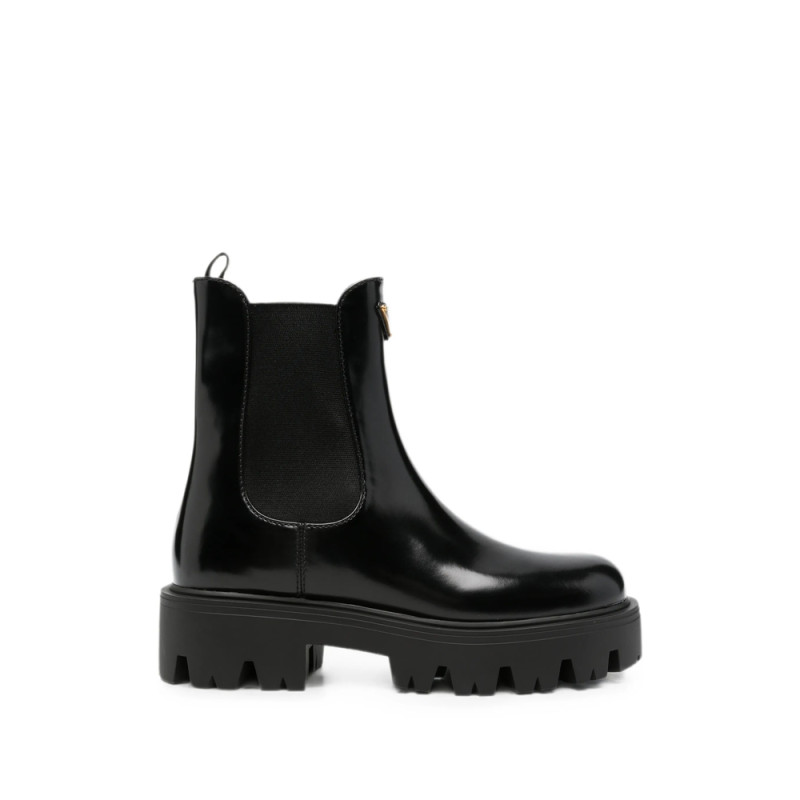 Prada Logo-plaque Chelsea Boots