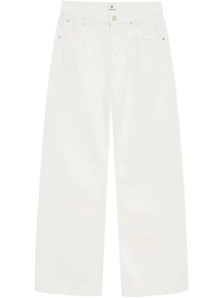 straight-leg jeans