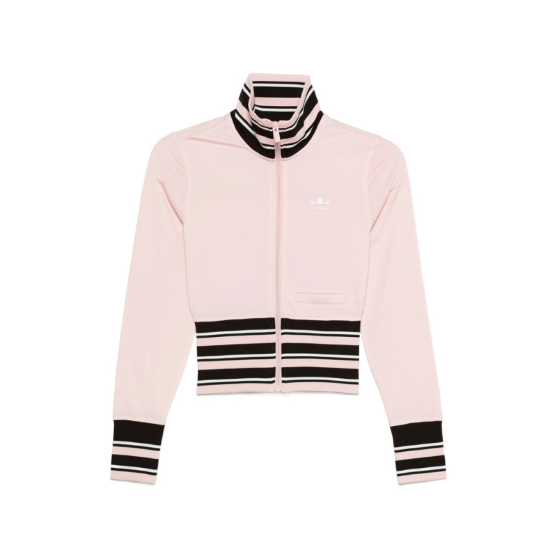 Adidas Striped Zipped Sweater