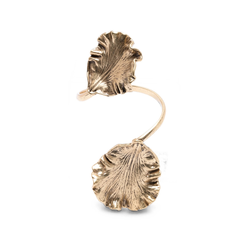 Cult Gaia Iris Leaf-detail Bracelet
