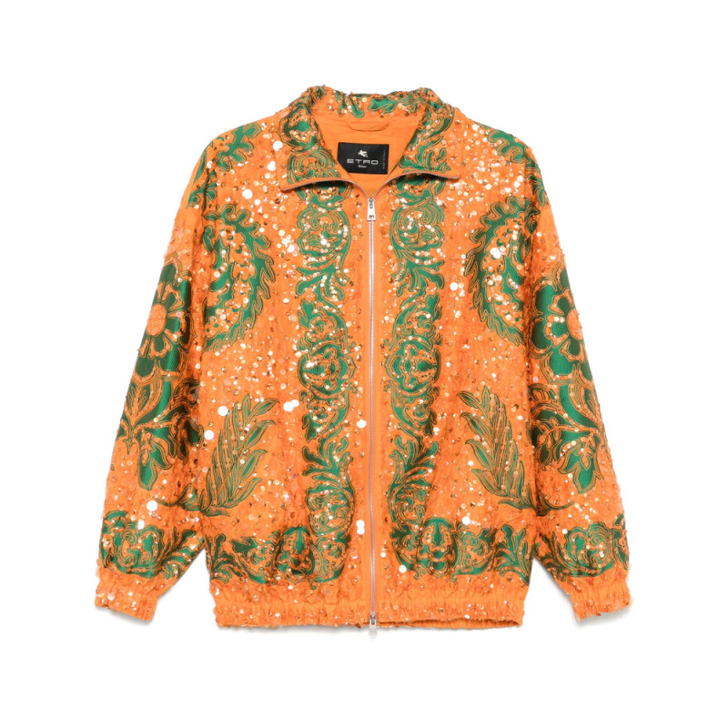 Etro Sequin-embellished Bomber Jacket