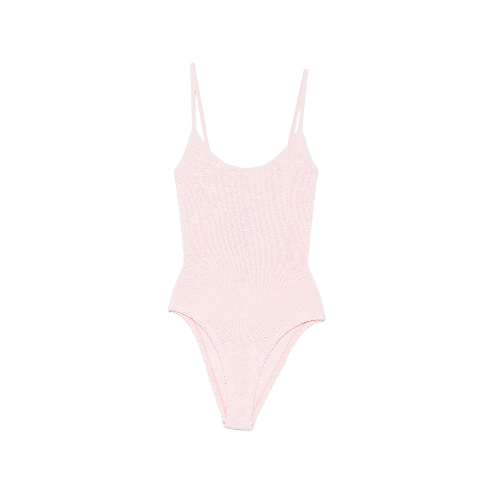Hunza G Pamela Crinkle-effect Swimsuit