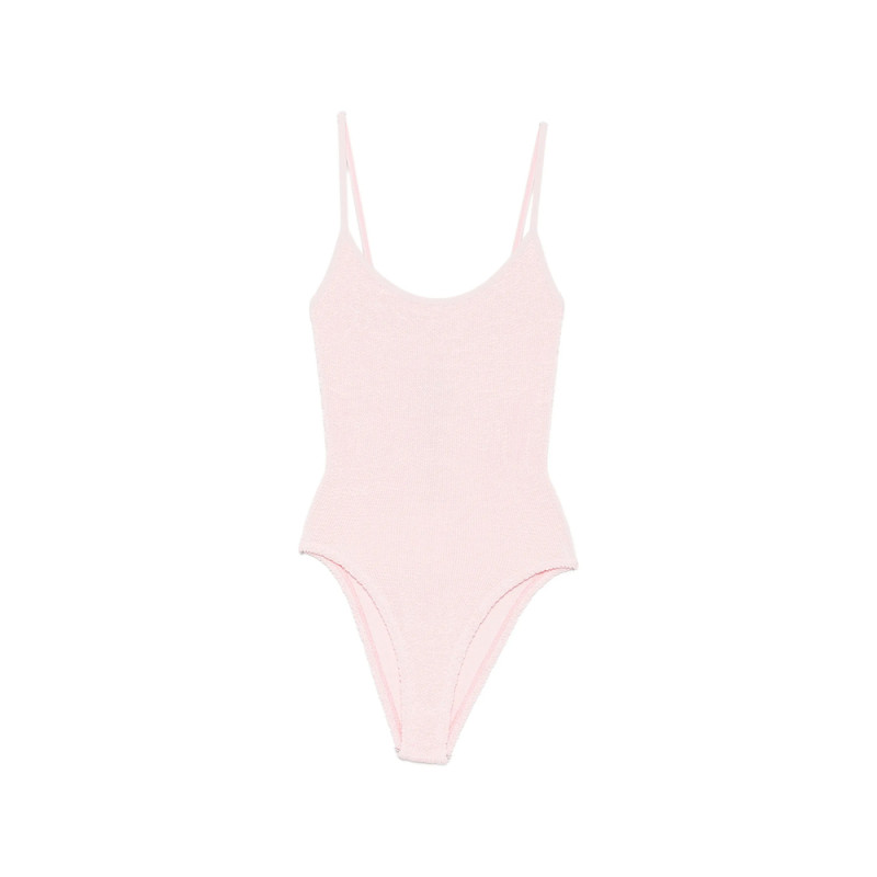 Hunza G Pamela Crinkle-effect Swimsuit