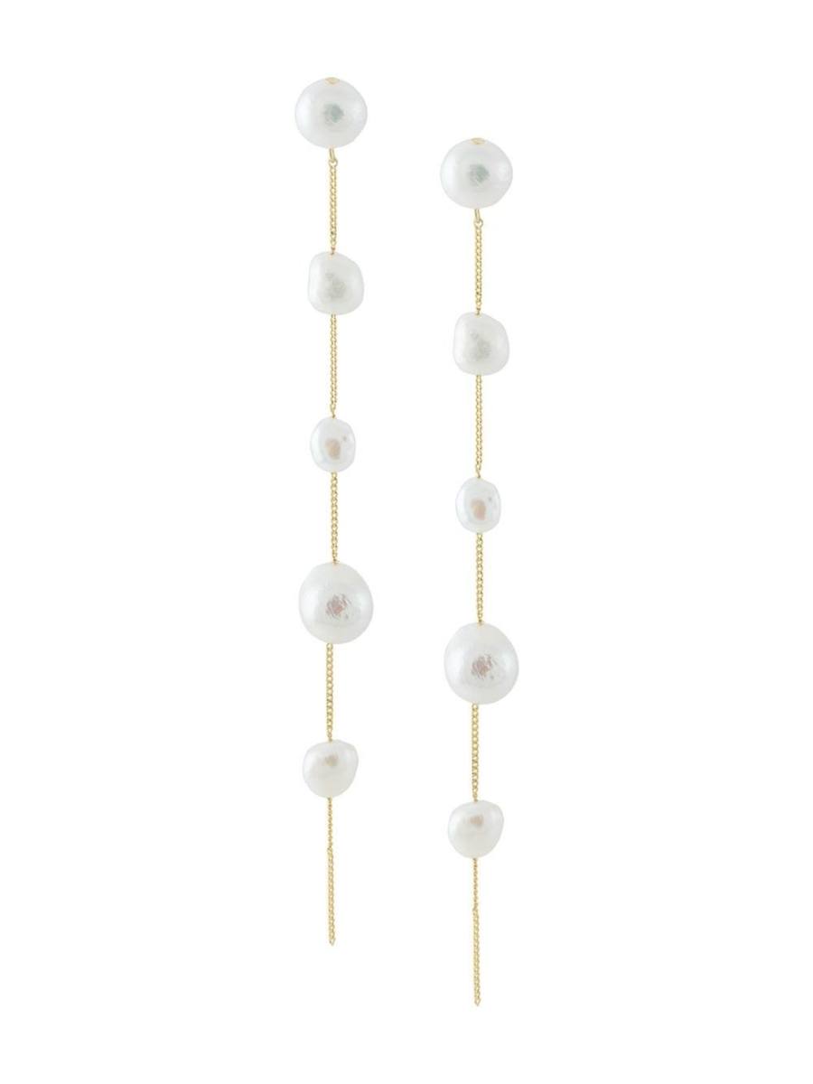 Atum pearl drop earrings