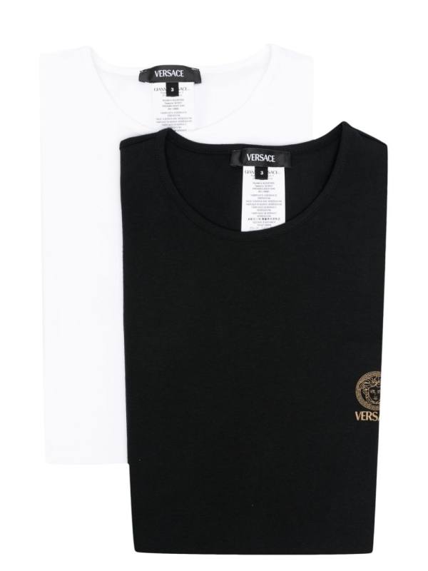 Medusa-print cotton T-shirt (pack of two)