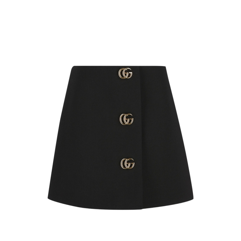 Gucci Crêpe Mini Skirt