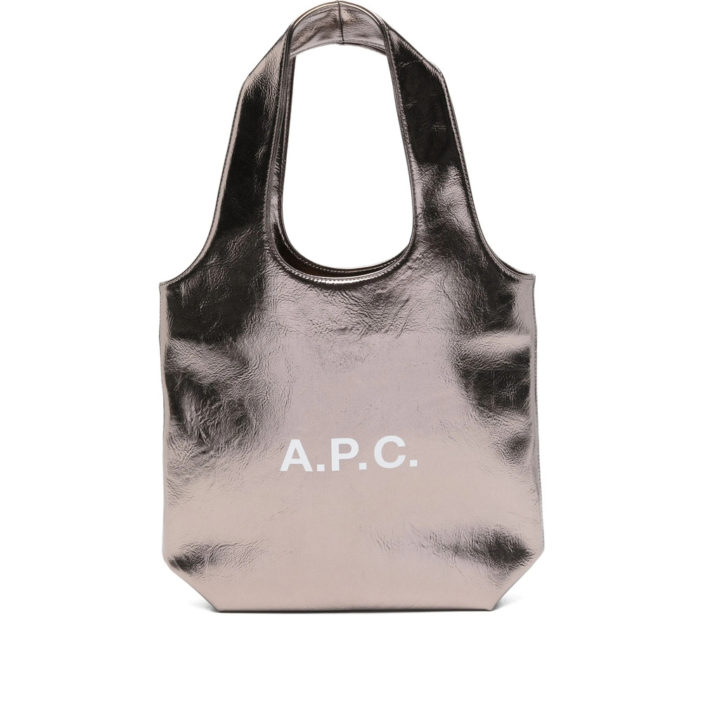 A. p.c. Small Ninon Metallic Logo Tote Bag