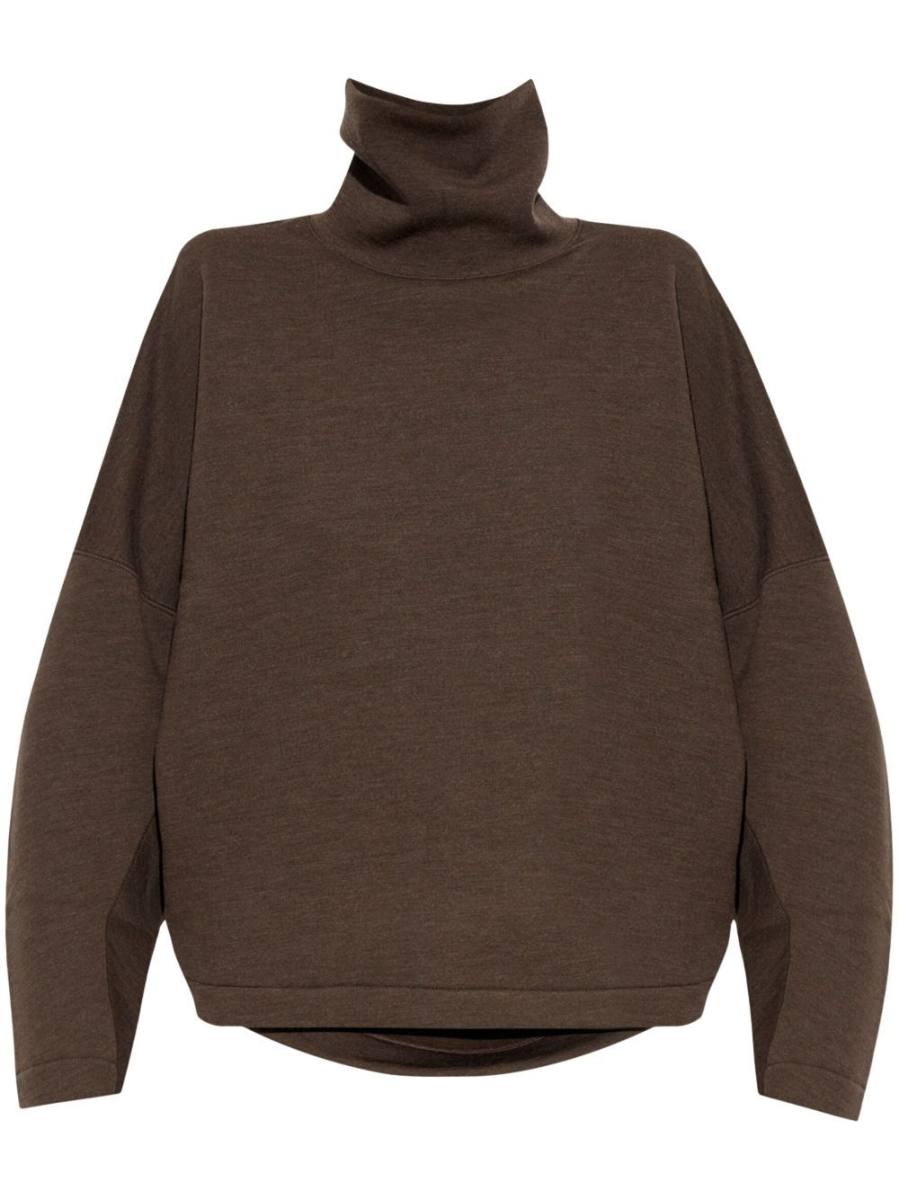 roll neck long-sleeve jumper