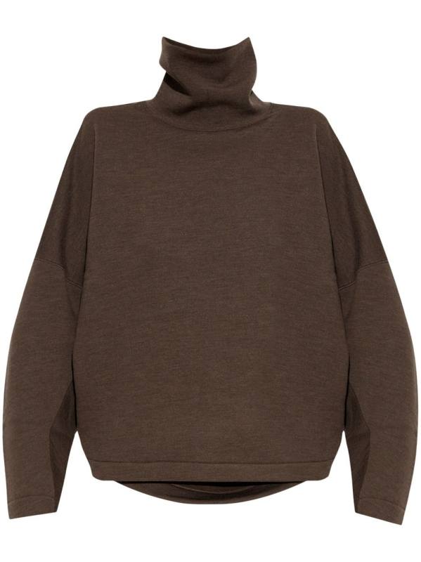 roll neck long-sleeve jumper
