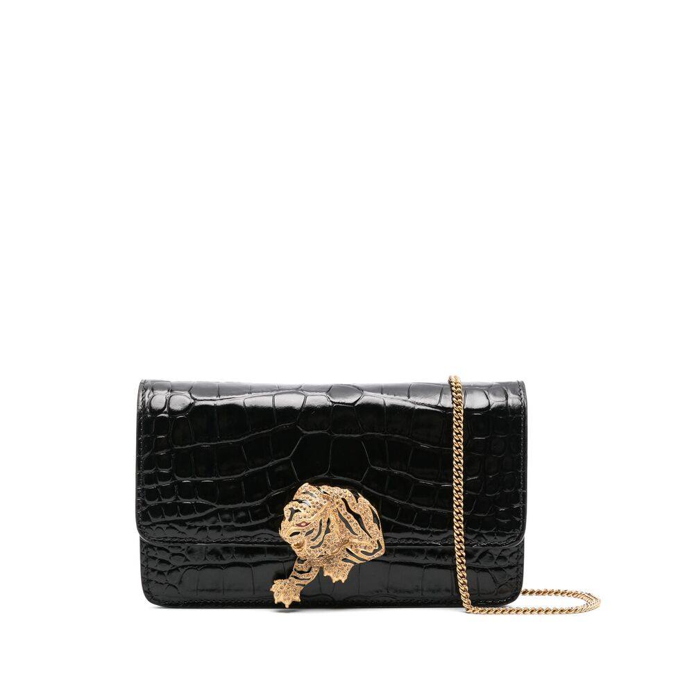 Roberto Cavalli Tiger-plaque Cross Body Bag
