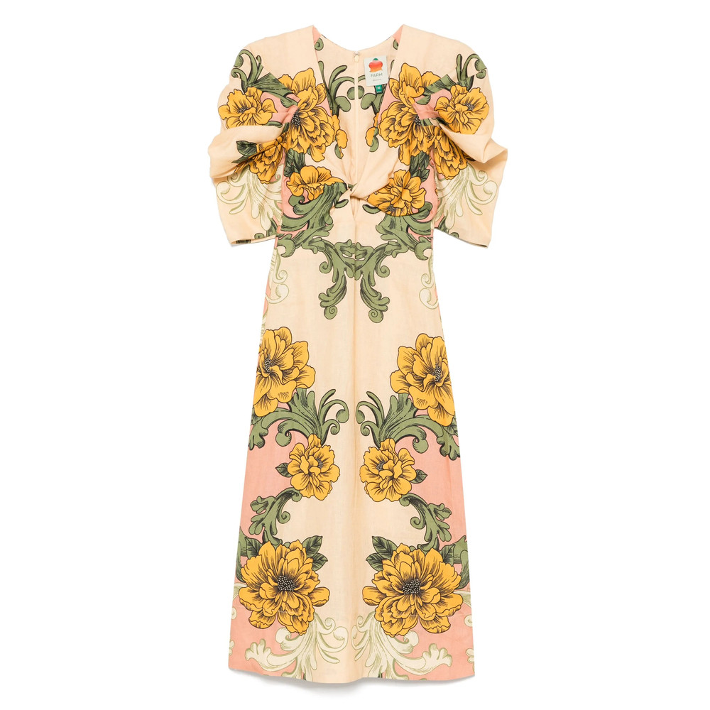 Farm Rio Floral-print Dress
