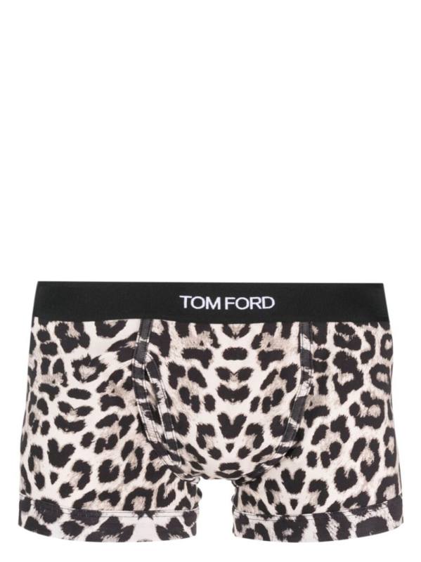 animal-print stretch-cotton boxers