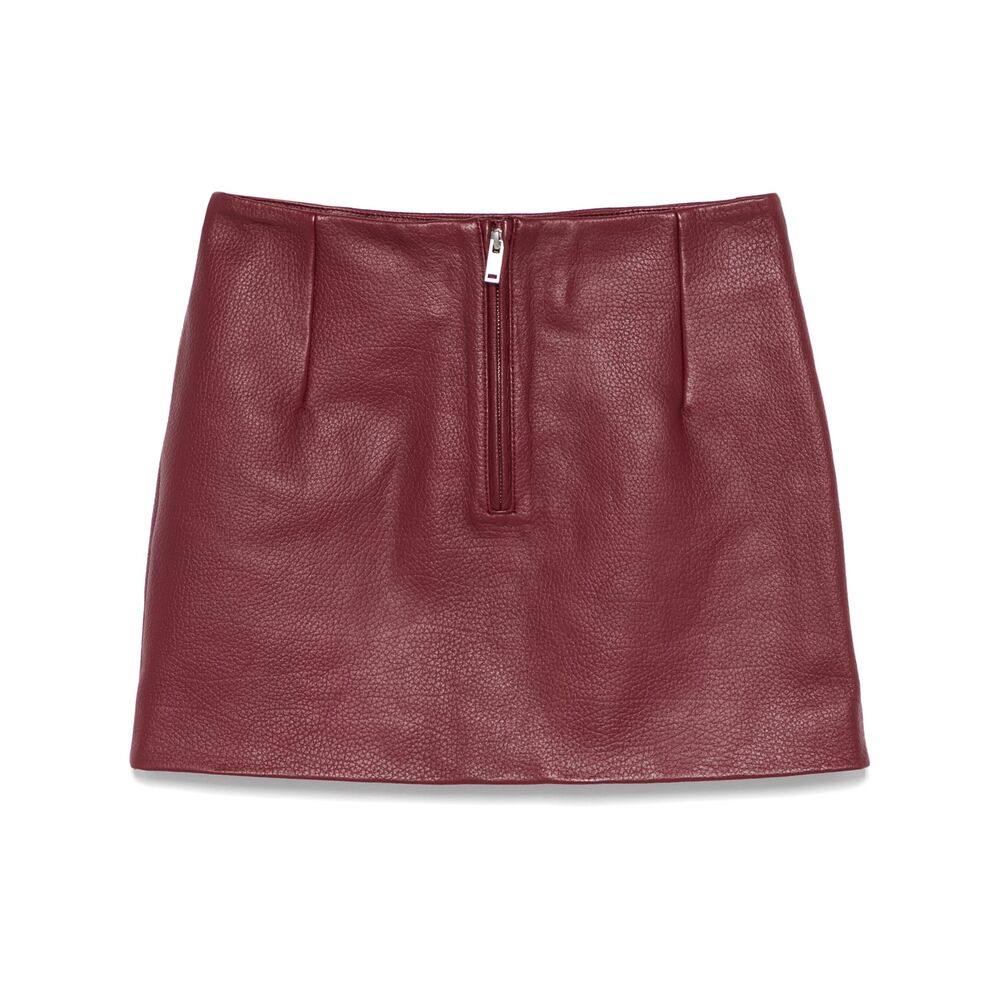 Remain Birger Christensen Leather Mini Skirt