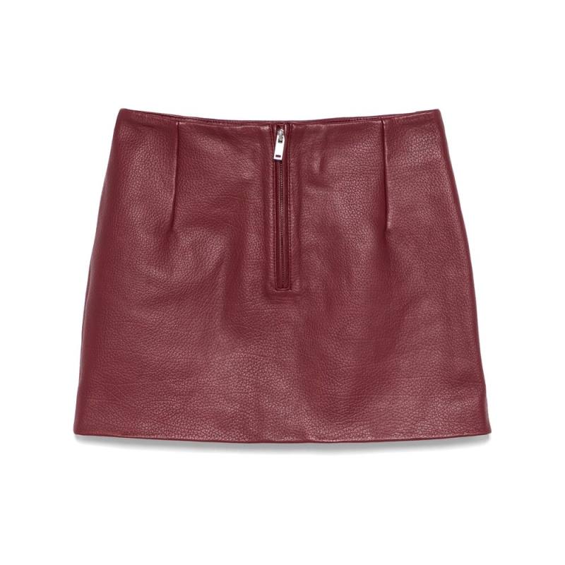 Remain Birger Christensen Leather Mini Skirt