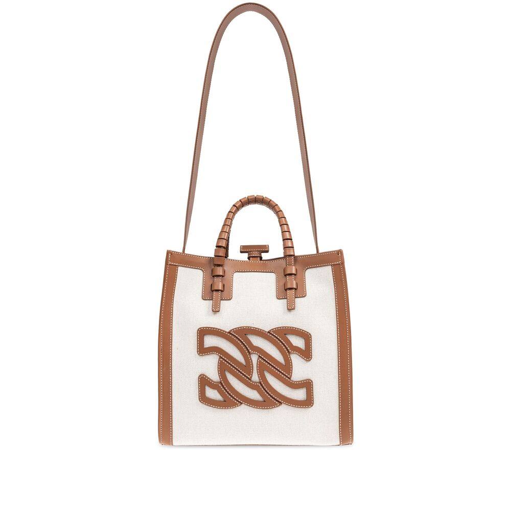 Casadei Logo-patch Tote Bag