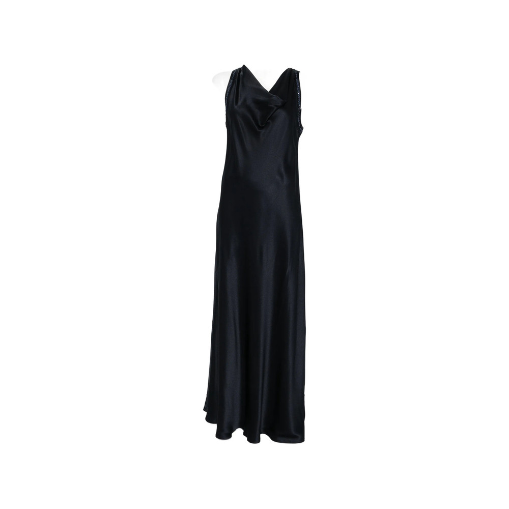 Antonelli Marcus Embellished Cowl-neck Maxi Dress