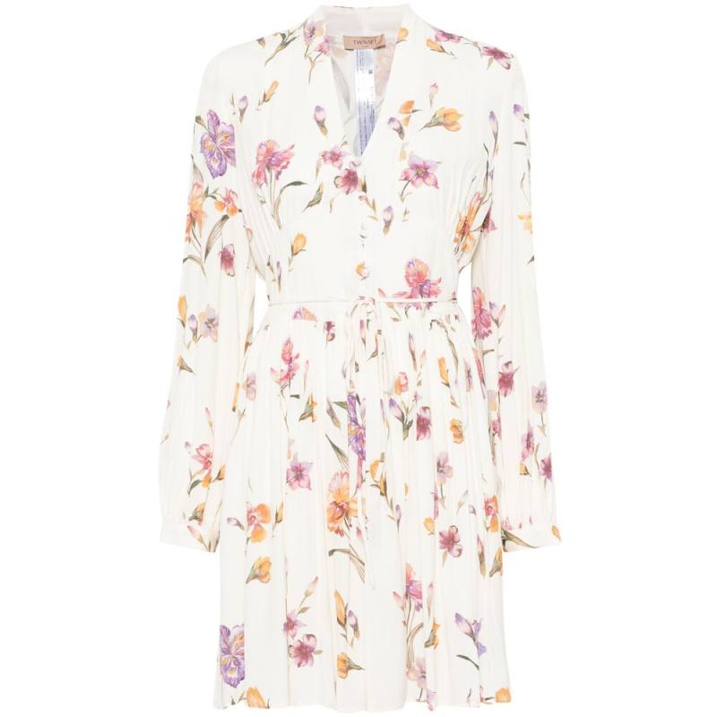 Twinset Floral-print Mini Dress