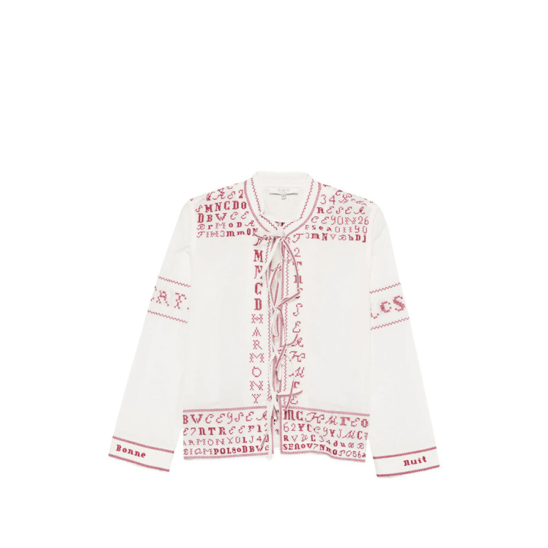 Sea Embroidery Pyjama Set