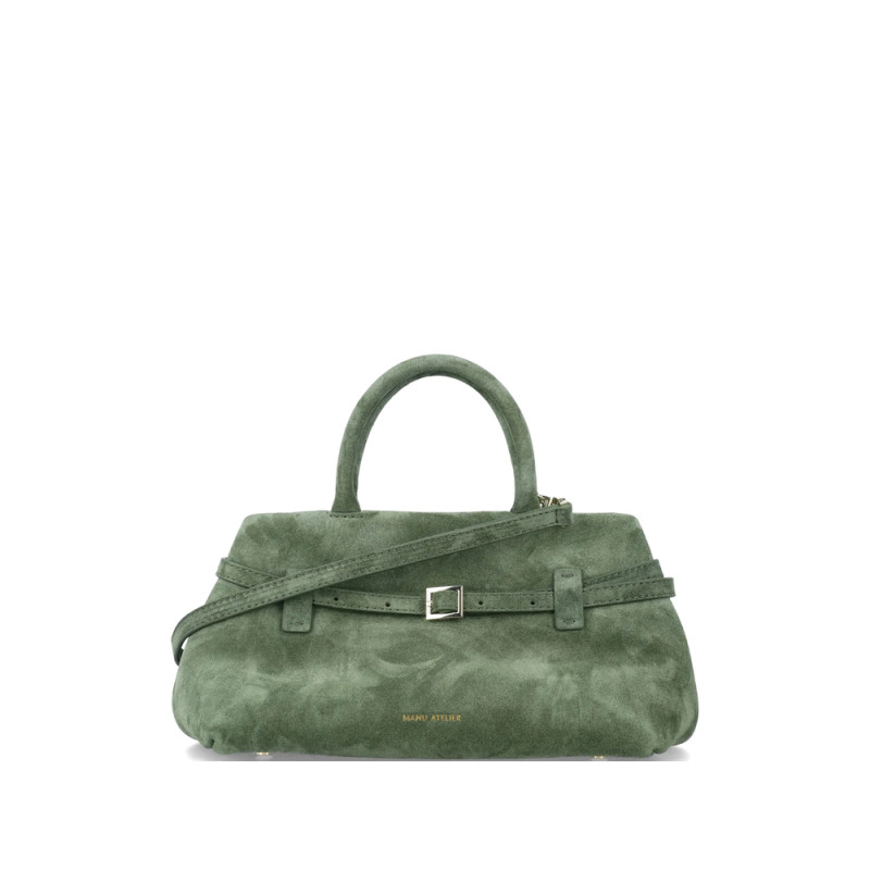 Manu Atelier 25 Le Cambon Suede Tote Bag