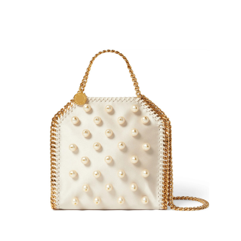 Stella Mccartney Pearl-embellished Tote Bag