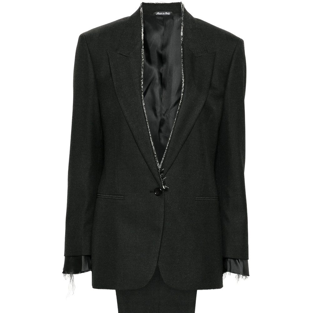 Eraldo Herringbone-pattern Suit