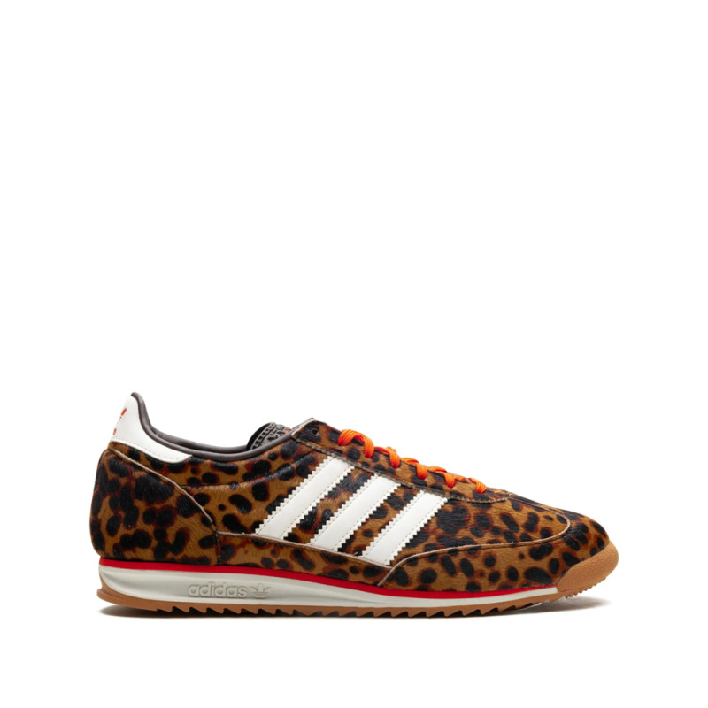 Adidas SL 72 OG "Dark Brown/Off White/Semi Impact Orange" Sneakers