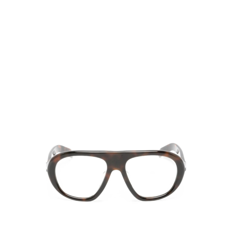 Prada Tortoiseshell-effect Pilot-frame Sunglasses