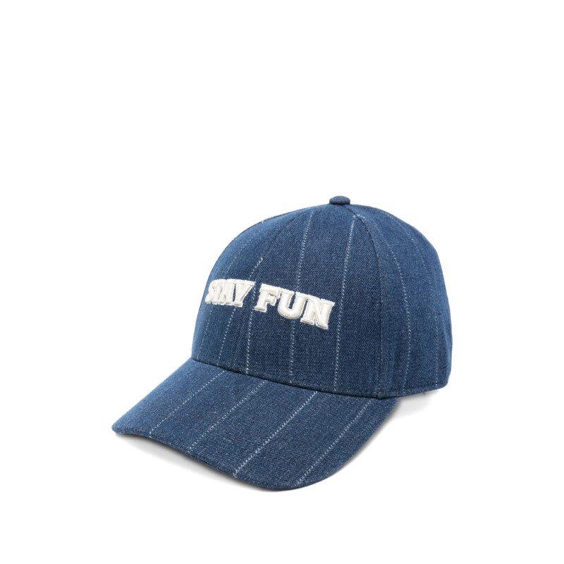 Ba & sh Pinstripe Baseball Cap