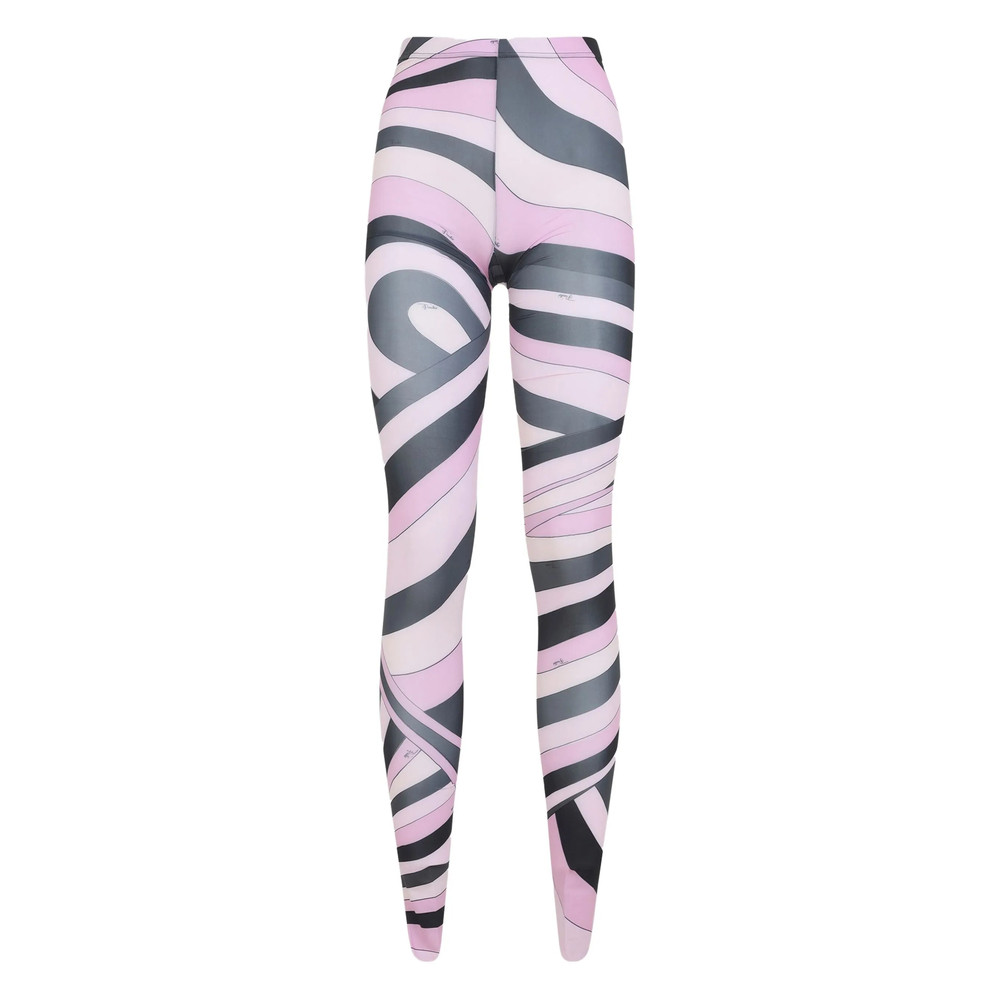 Pucci Abstract-print Tights