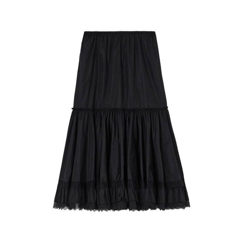 Ganni Skirt In Flyweight Nylon